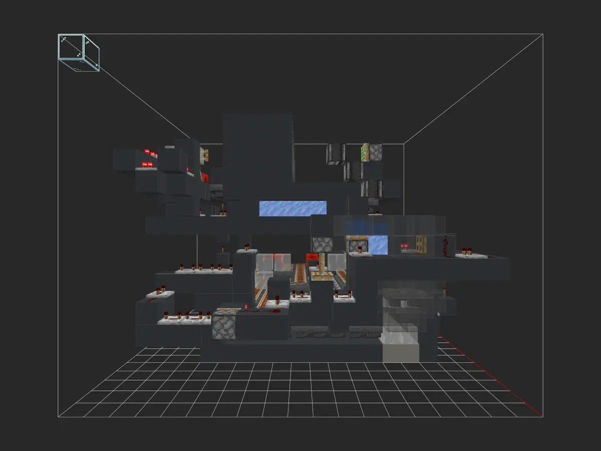 海带/海带干农场投影蓝图（多功能/可切换）- 我的世界红石生电自动化-投影工坊