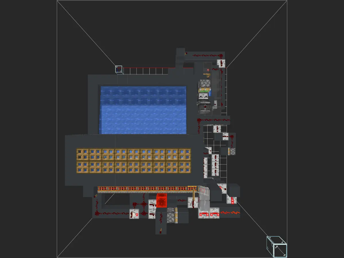 海带/海带干农场投影蓝图（多功能/可切换）- 我的世界红石生电自动化-投影工坊