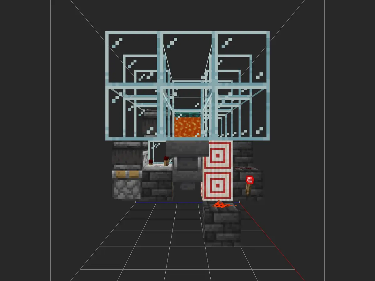 简易烤鸡机投影蓝图（蛋肉可切换）- 我的世界红石生电自动化-投影工坊