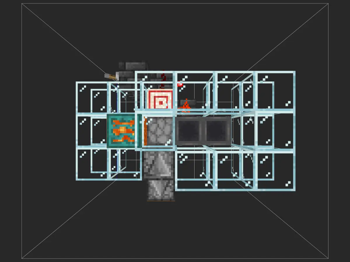 简易烤鸡机投影蓝图（蛋肉可切换）- 我的世界红石生电自动化-投影工坊