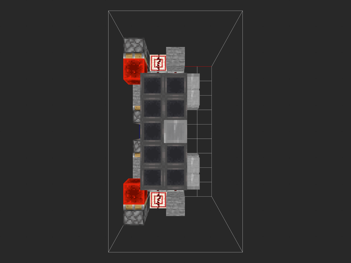 超高速潜影盒卸货机投影蓝图（多潜影盒/可扩展）- 我的世界红石生电-投影工坊