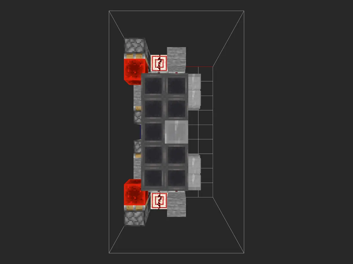 超高速潜影盒卸货机投影蓝图（多潜影盒/可扩展）- 我的世界红石生电-投影工坊