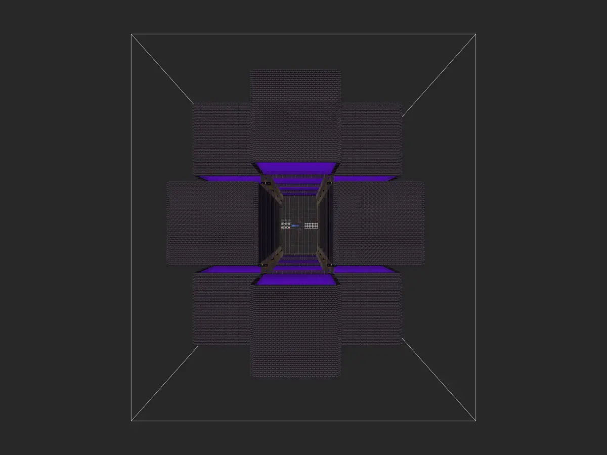主世界刷金-经验农场投影蓝图 - 我的世界红石生电自动化-投影工坊