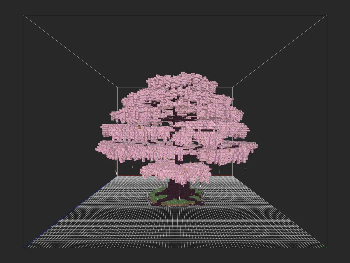大型樱花树(转载)-投影工坊