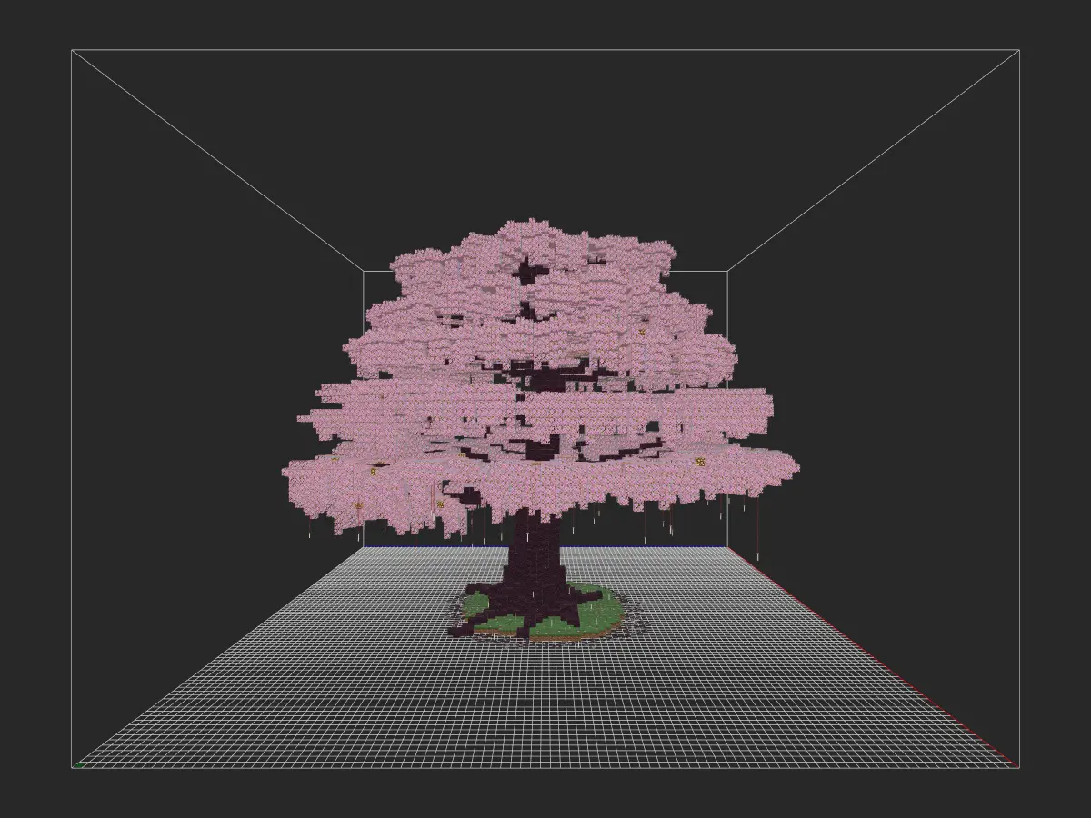大型樱花树(转载)-投影工坊