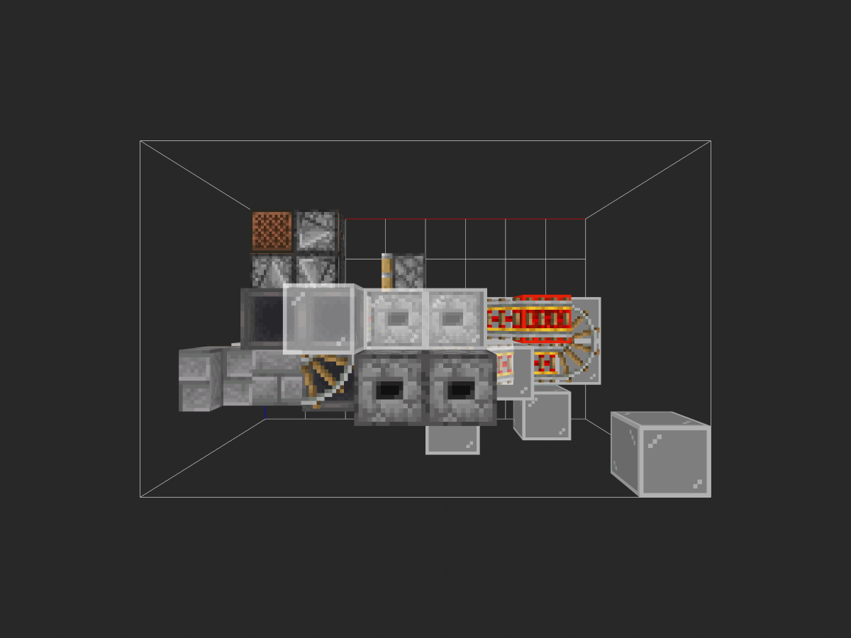 57w矿车分流-投影工坊