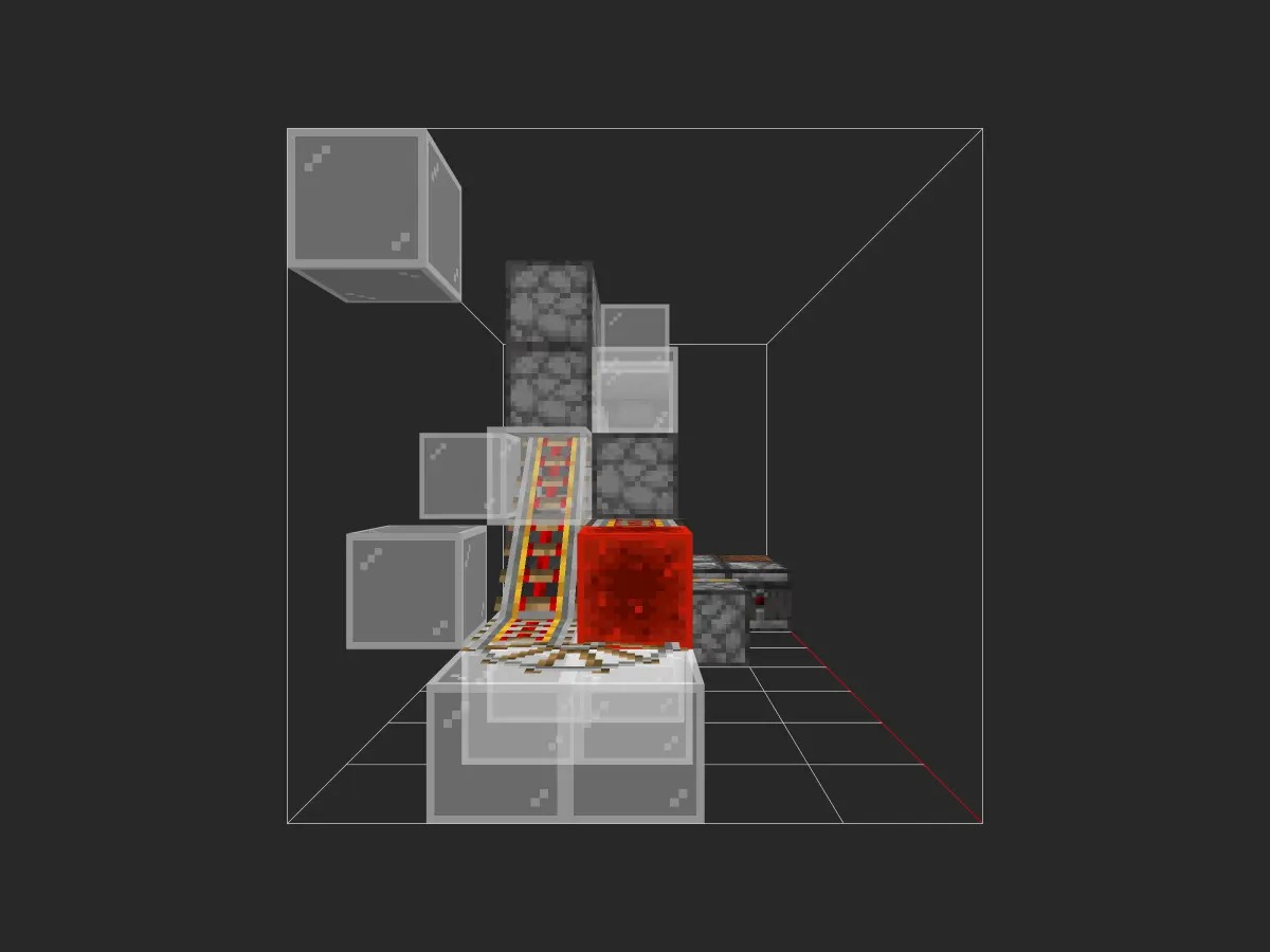 57w矿车分流-投影工坊