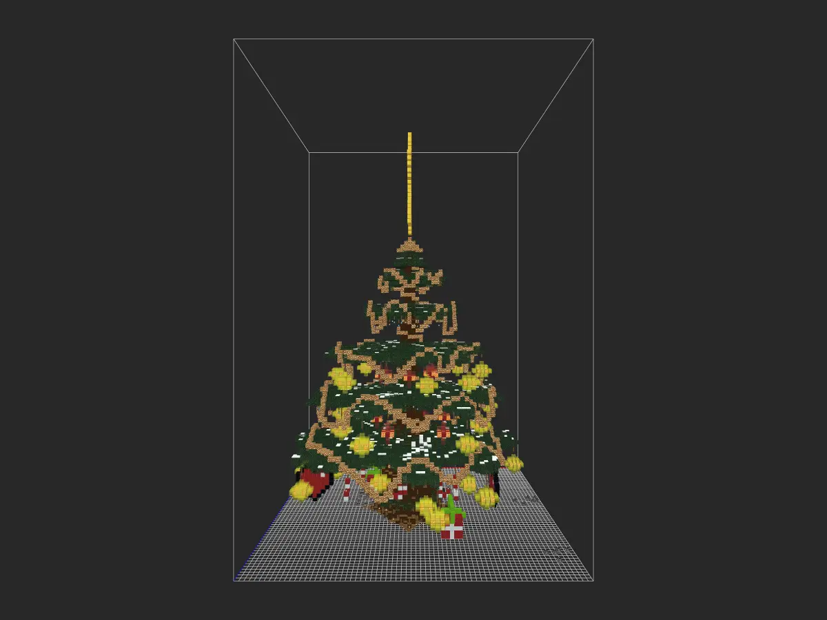 超大圣诞树aaa-投影工坊