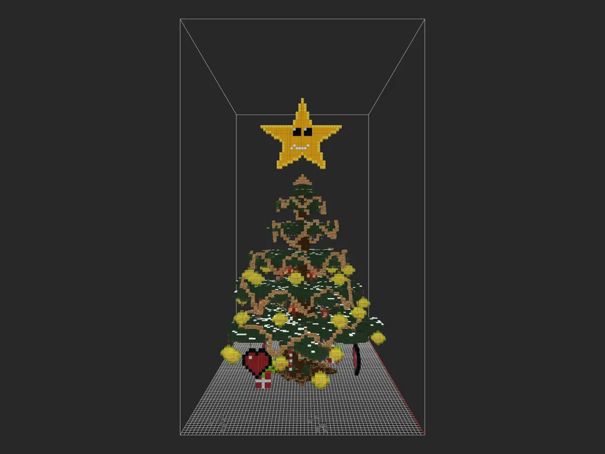 超大圣诞树aaa-投影工坊