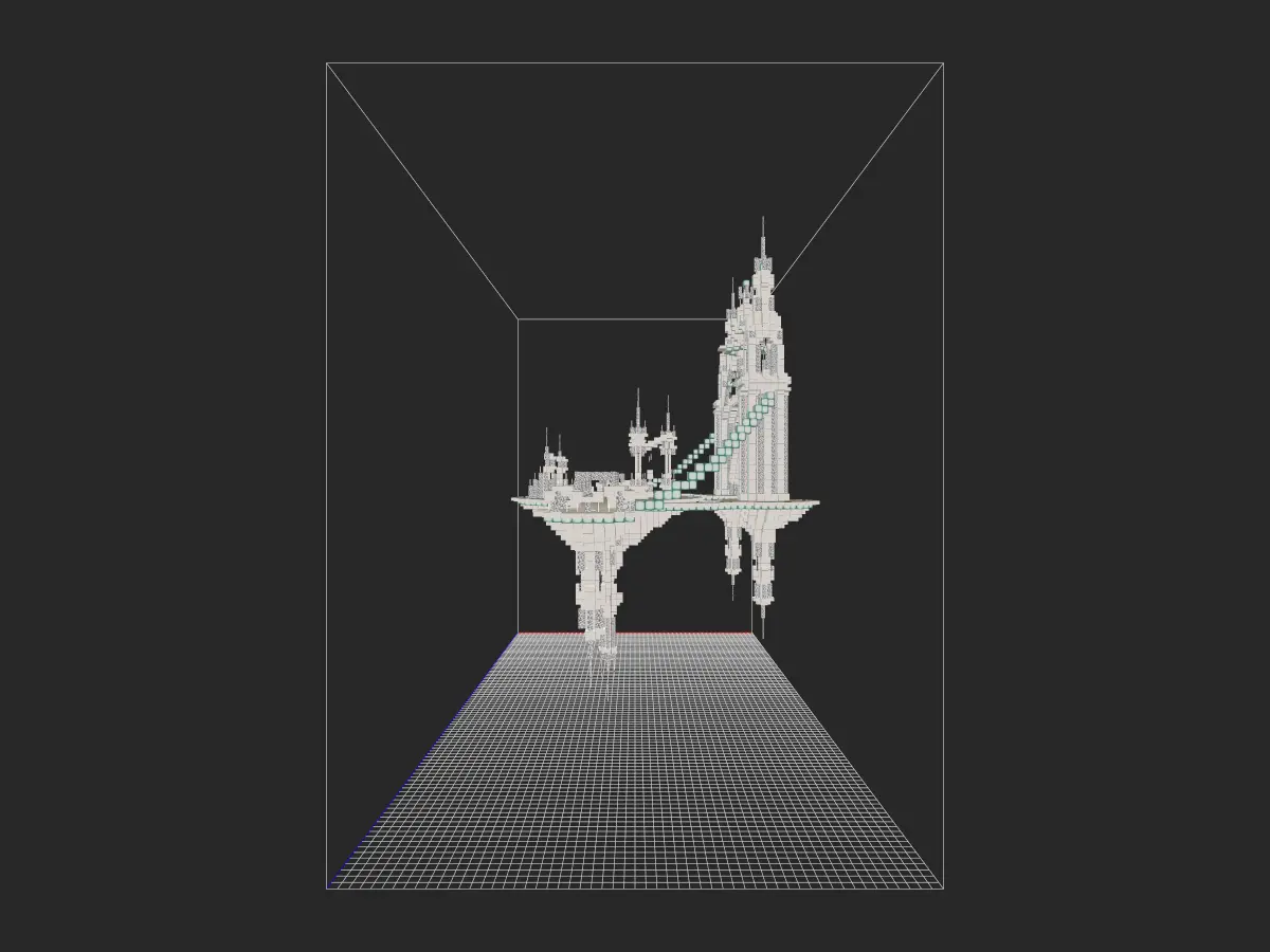 石英建筑——碧落台-投影工坊