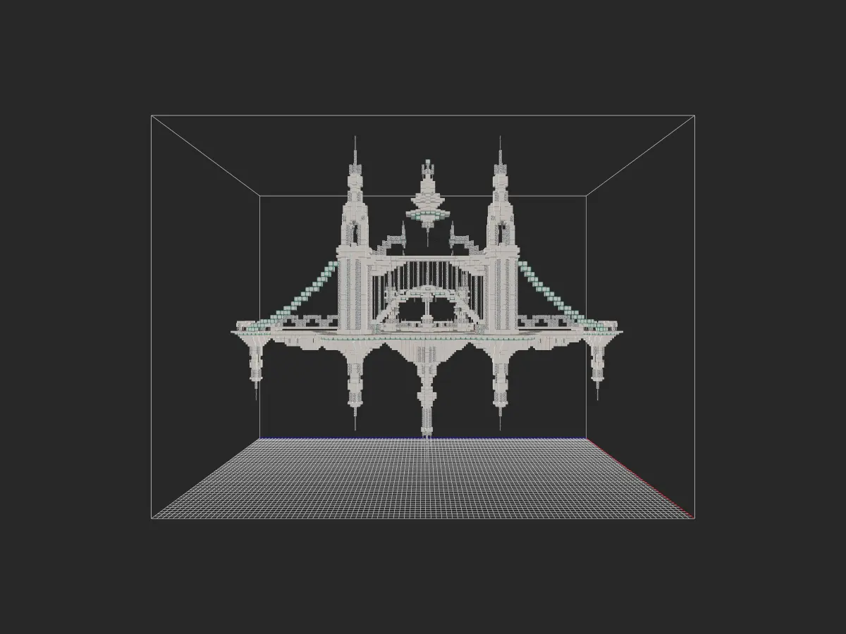石英建筑——碧落台-投影工坊