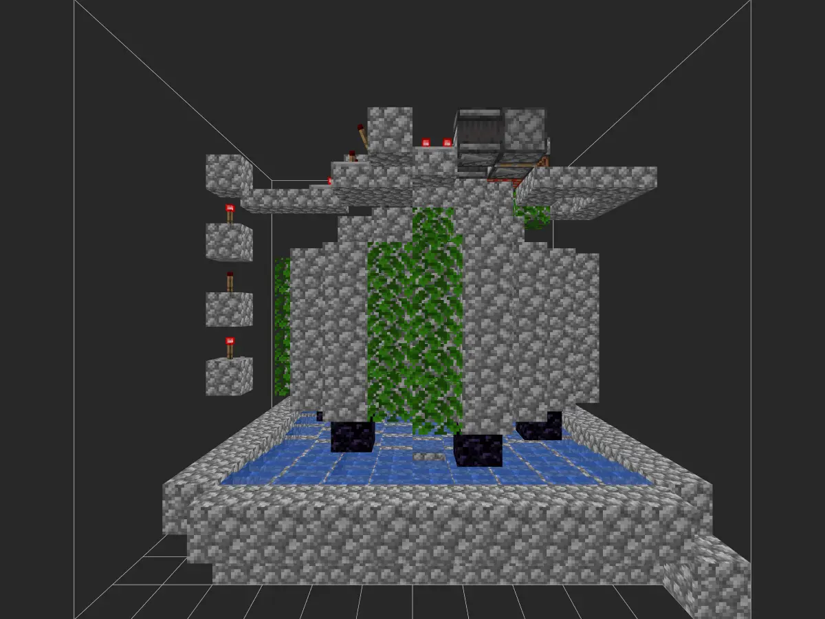 7.8w竖式生炸抗卸载抗弱加载刷石机-投影工坊