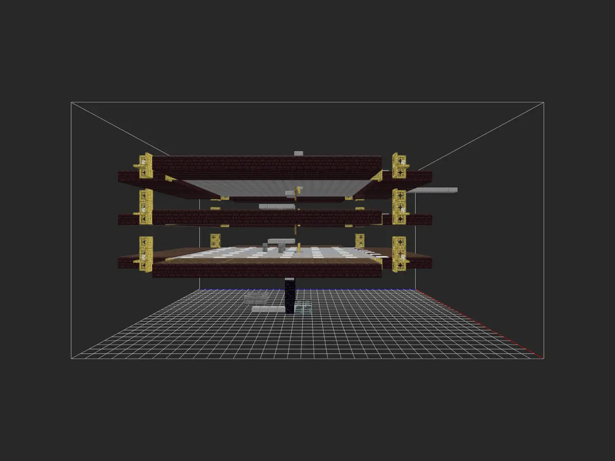 黑山大叔 丐版高效凋灵骷髅塔3.5头每分-无凋灵玫瑰版-投影工坊