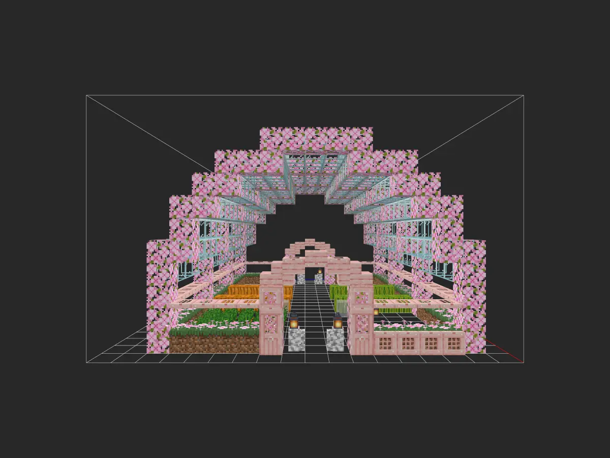 樱花菜地棚-投影工坊