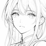 落时的头像-投影工坊