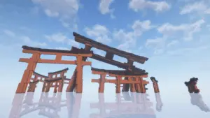 鸟居·明神门-投影工坊