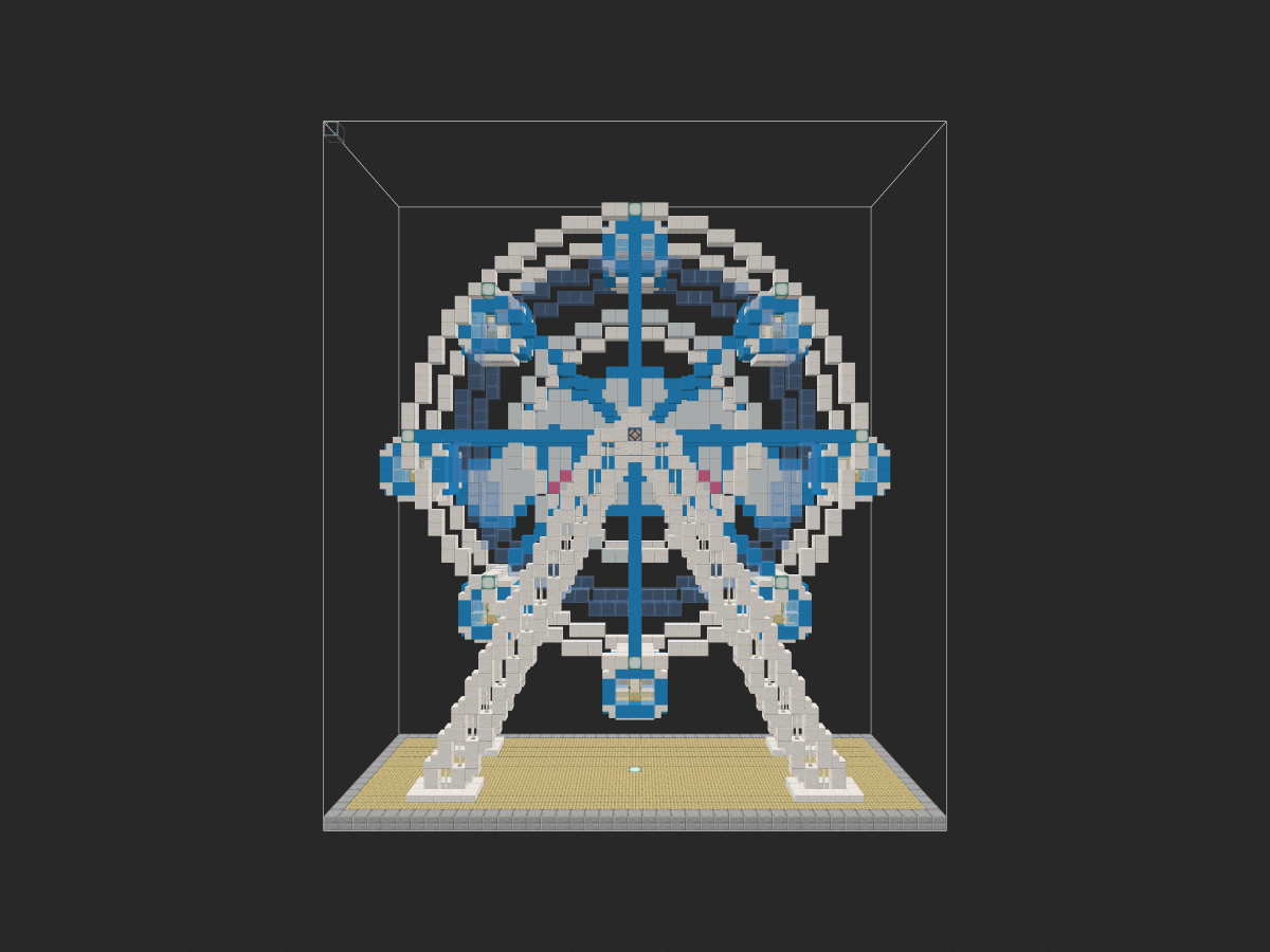 玉桂狗摩天轮-投影工坊
