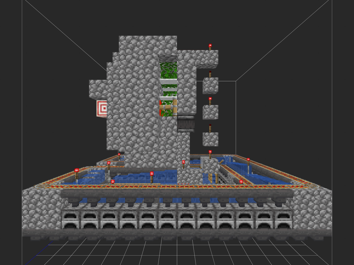 超简单100倍单区块熔炉组（作者Azhu_233）无珊瑚版-投影工坊