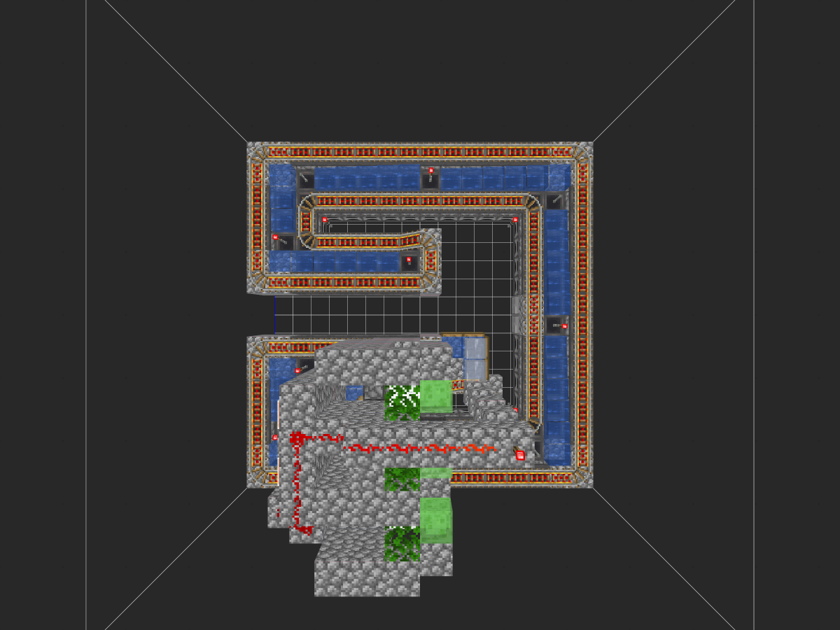 超简单100倍单区块熔炉组（作者Azhu_233）无珊瑚版-投影工坊