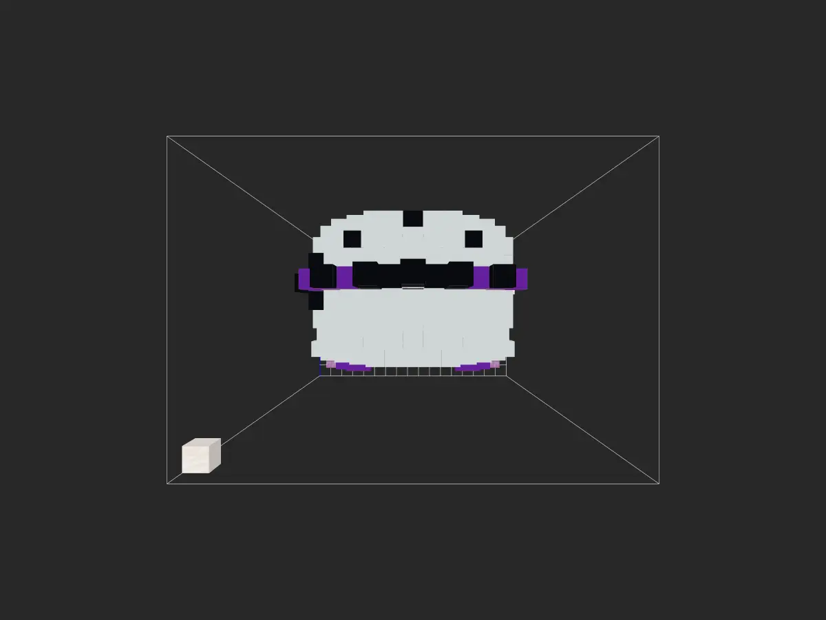 MC烤河马制作的遐蝶粘土人-投影工坊