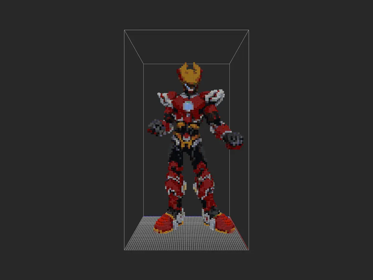 超兽武装火麟飞-投影工坊