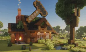 建筑改造——铁匠小屋-投影工坊