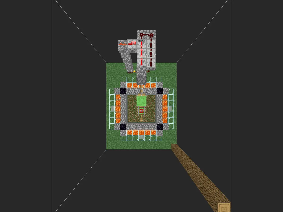 出生点自动刷石机-投影工坊
