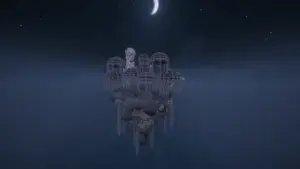 骷髅浮空岛-投影工坊