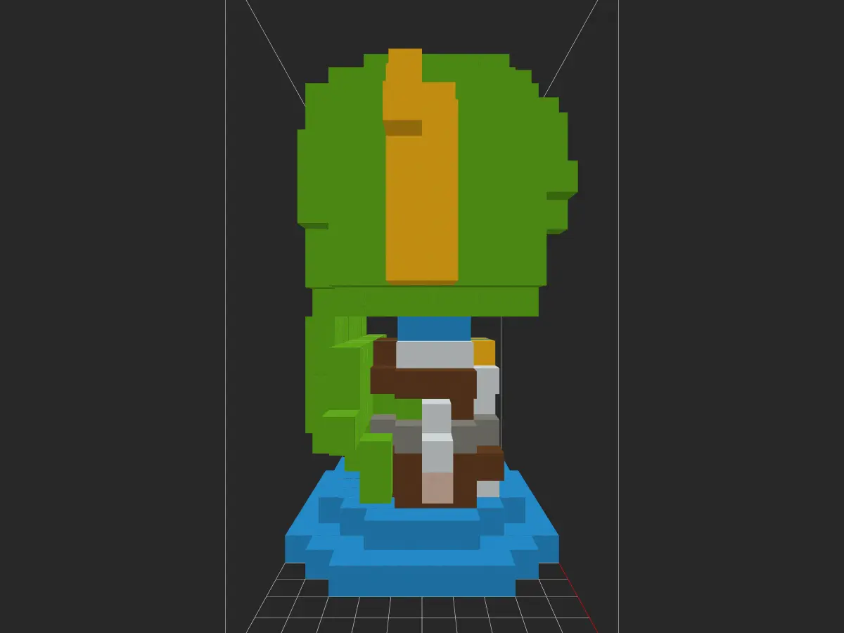 Q版涂山容容-投影工坊