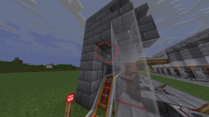 可堆叠村民交易所（村民自动到位，带骨折）-投影工坊