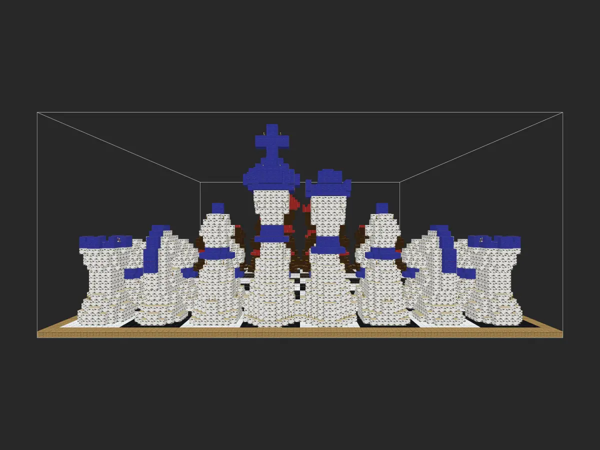 国际象棋棋盘-投影工坊