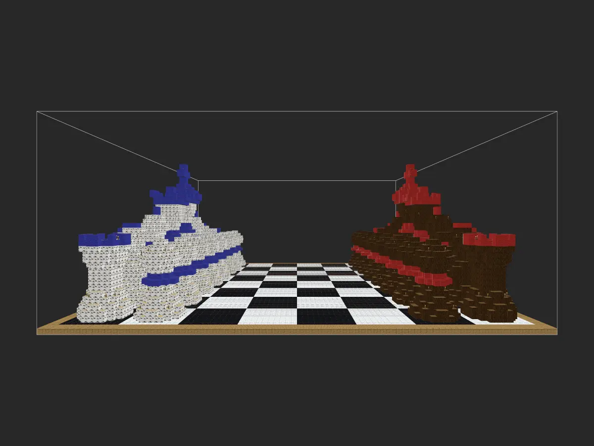 国际象棋棋盘-投影工坊