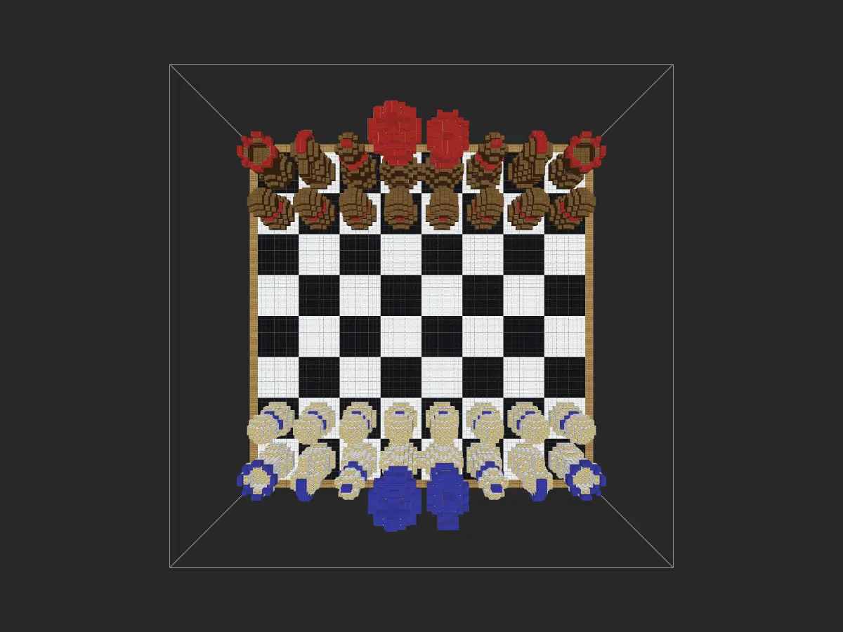 国际象棋棋盘-投影工坊