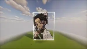 蝴蝶忍像素画-投影工坊