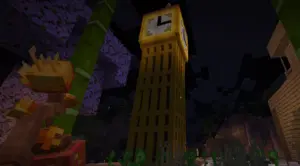 大本钟（抄自游戏Block Craft 3D)-投影工坊