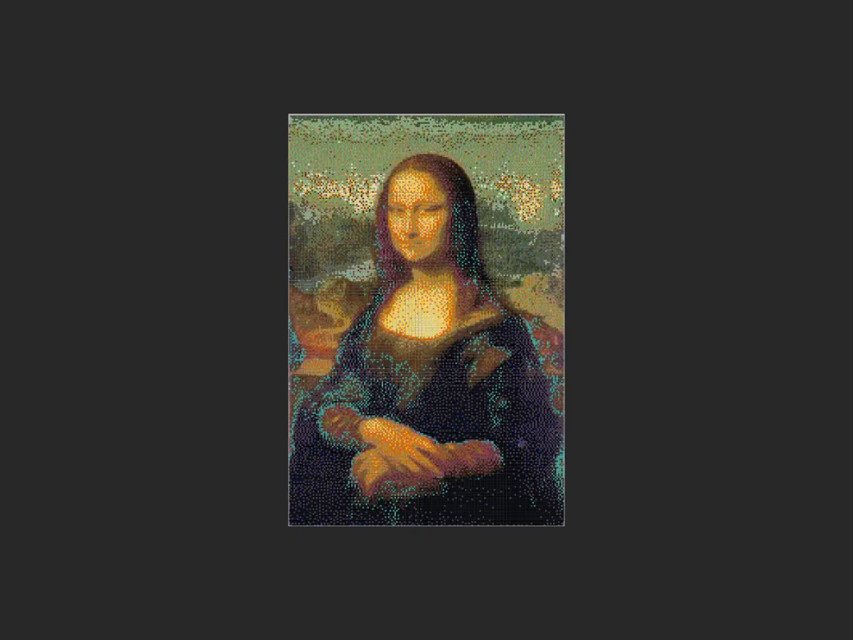 蒙娜丽莎的微笑