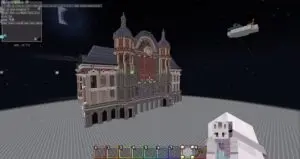 [免费单体]欧式车站建筑-投影工坊