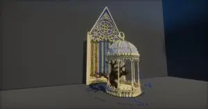 【我的世界Minecraft】笼中树，何时长-投影工坊