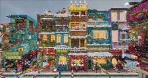 【Minecraft】[Lubyonly]圣诞牢梨の礼物-埔里安市圣诞特别篇-投影工坊