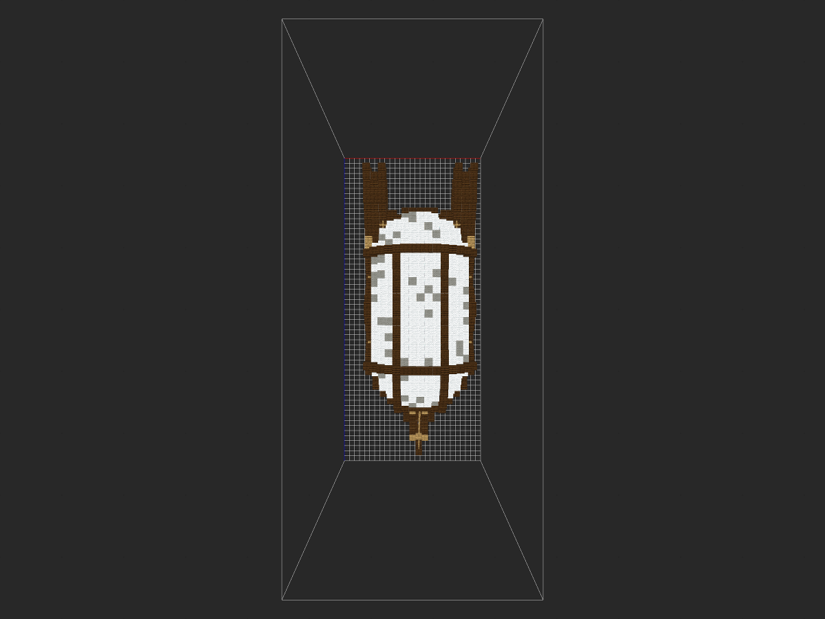 [Minecraft单体建筑] 魔幻风飞艇-投影工坊