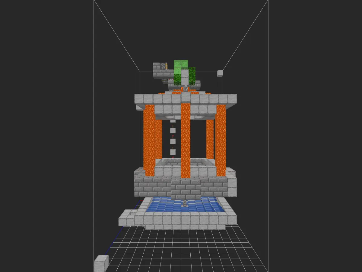 一桶岩浆刷石机-投影工坊