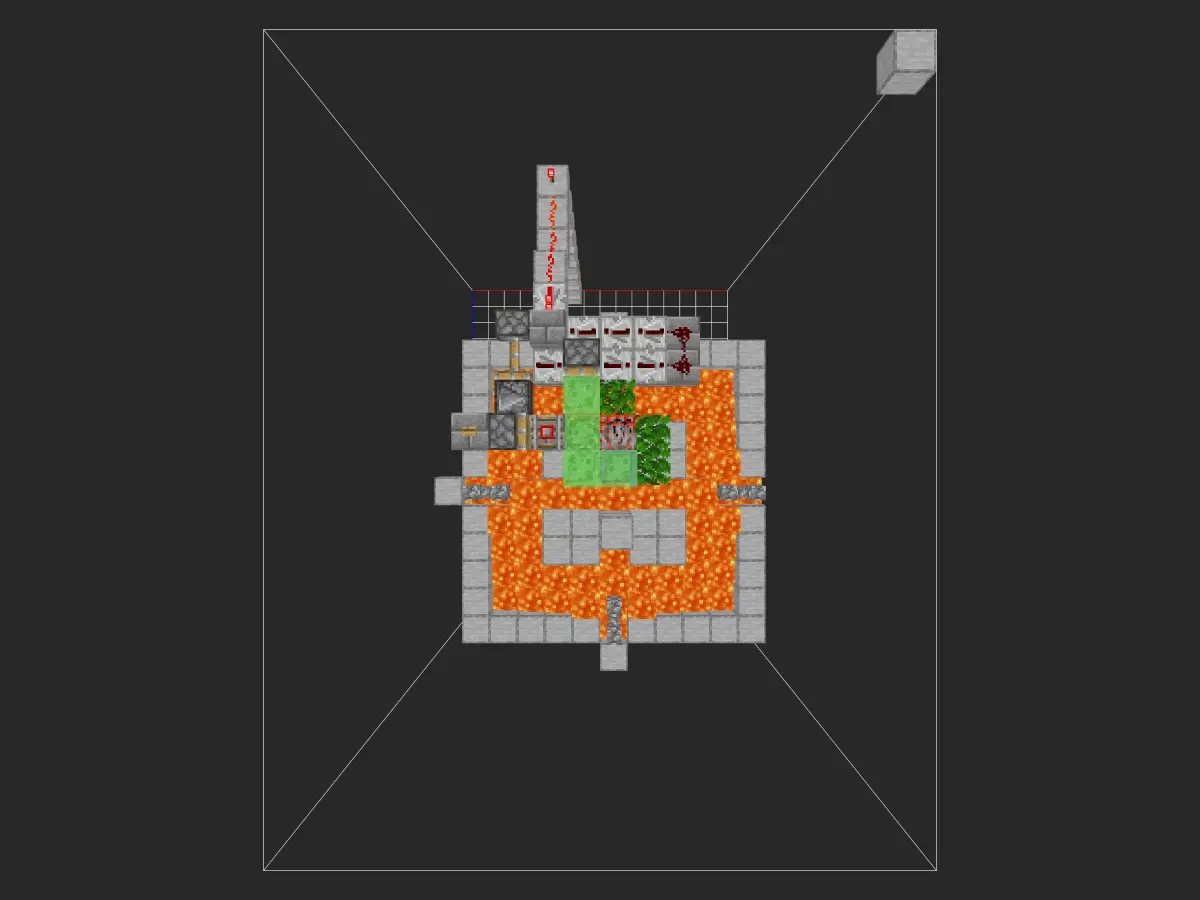 一桶岩浆刷石机-投影工坊