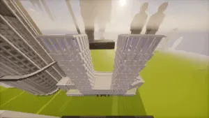 现代化商场，无内饰-投影工坊