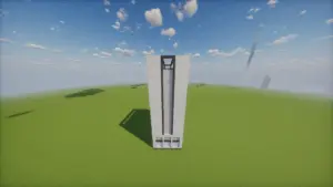 现代化写字楼，无内饰-投影工坊