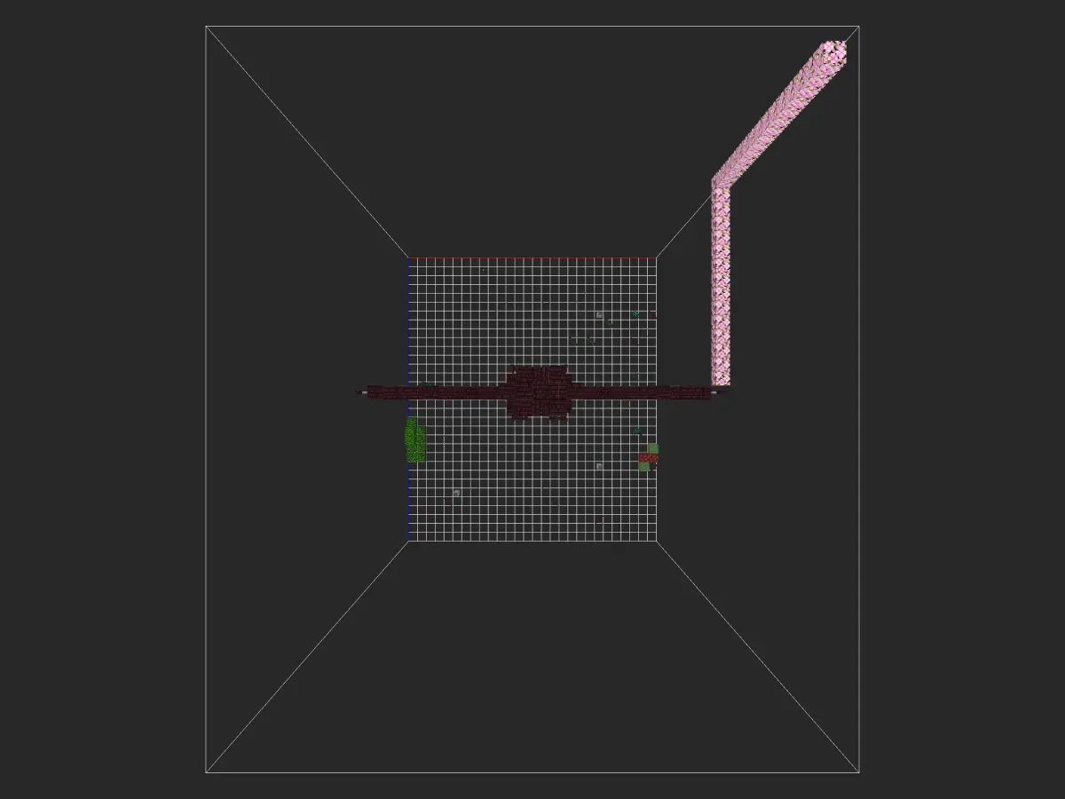 地狱门之剑，右上角的樱花木框架自行拆除-投影工坊