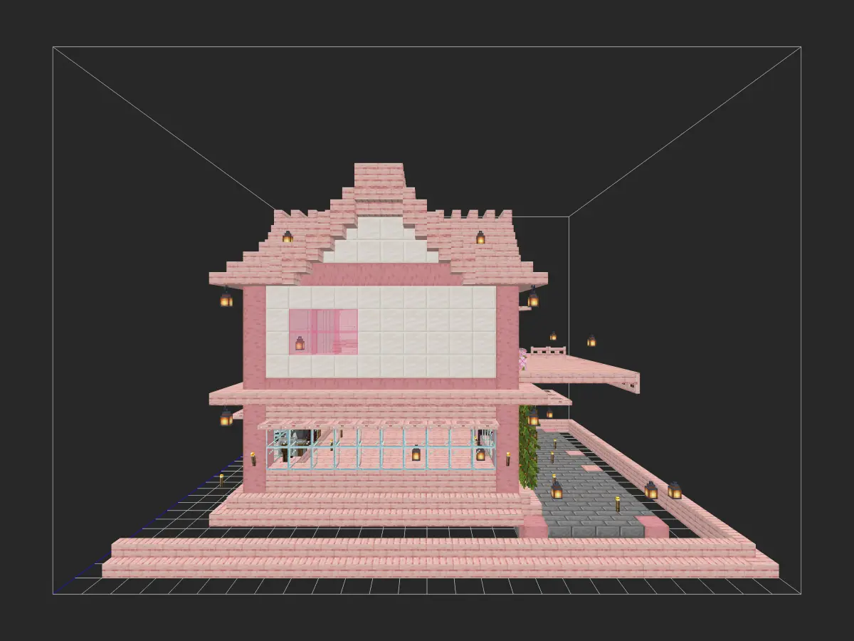 樱花小屋（自建）-投影工坊