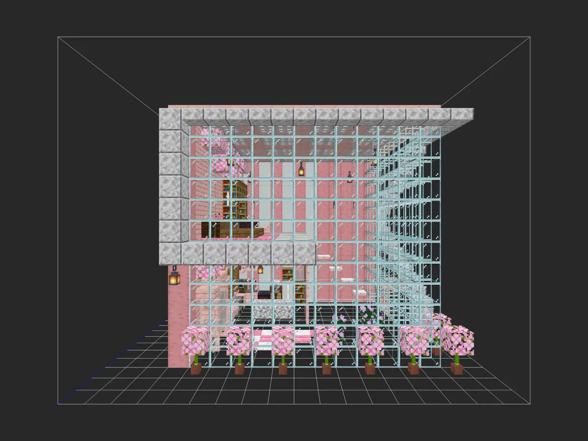 樱花玻璃小屋（自建-投影工坊