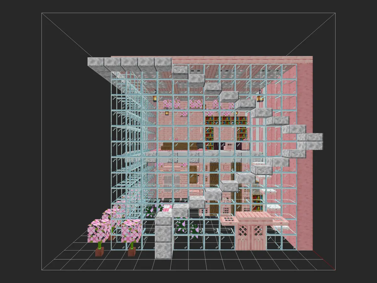 樱花玻璃小屋（自建-投影工坊