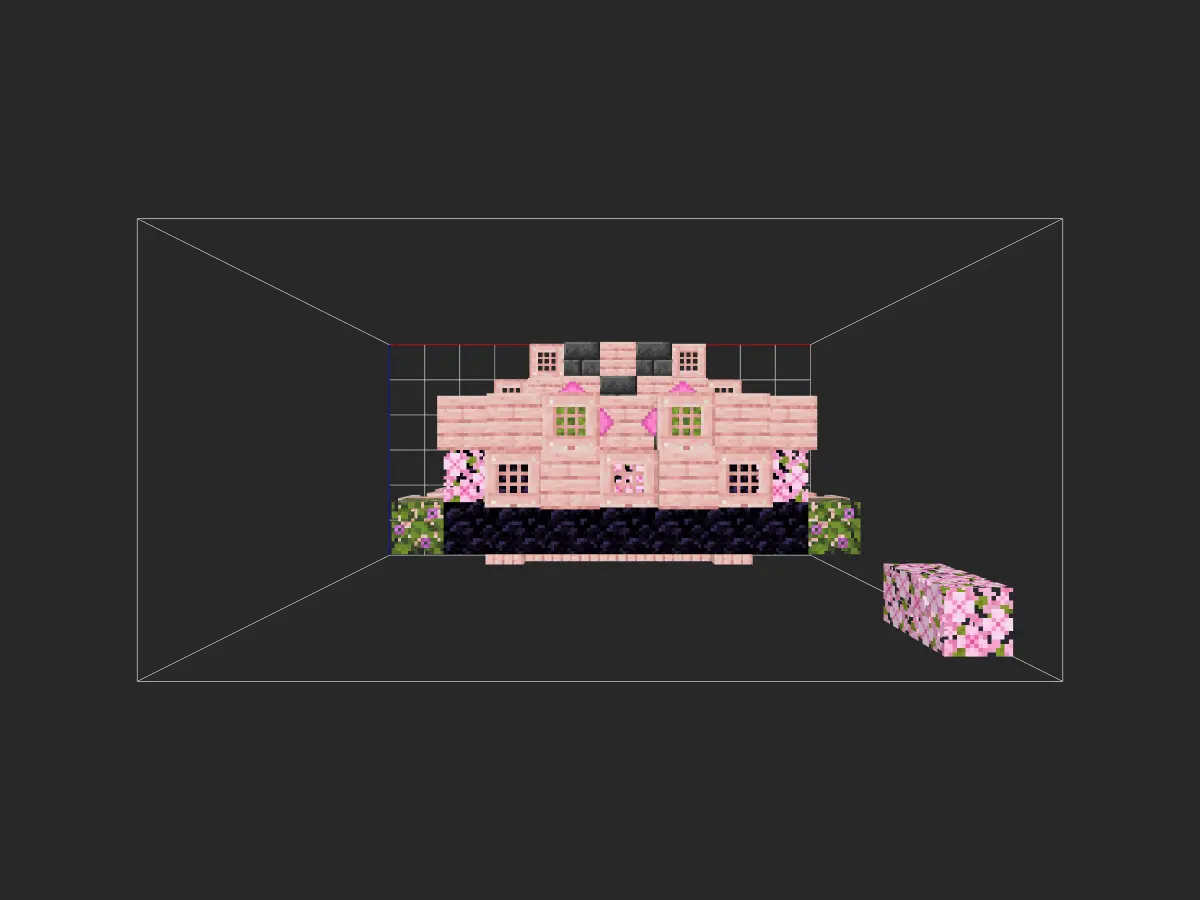 樱花地狱门自建-投影工坊