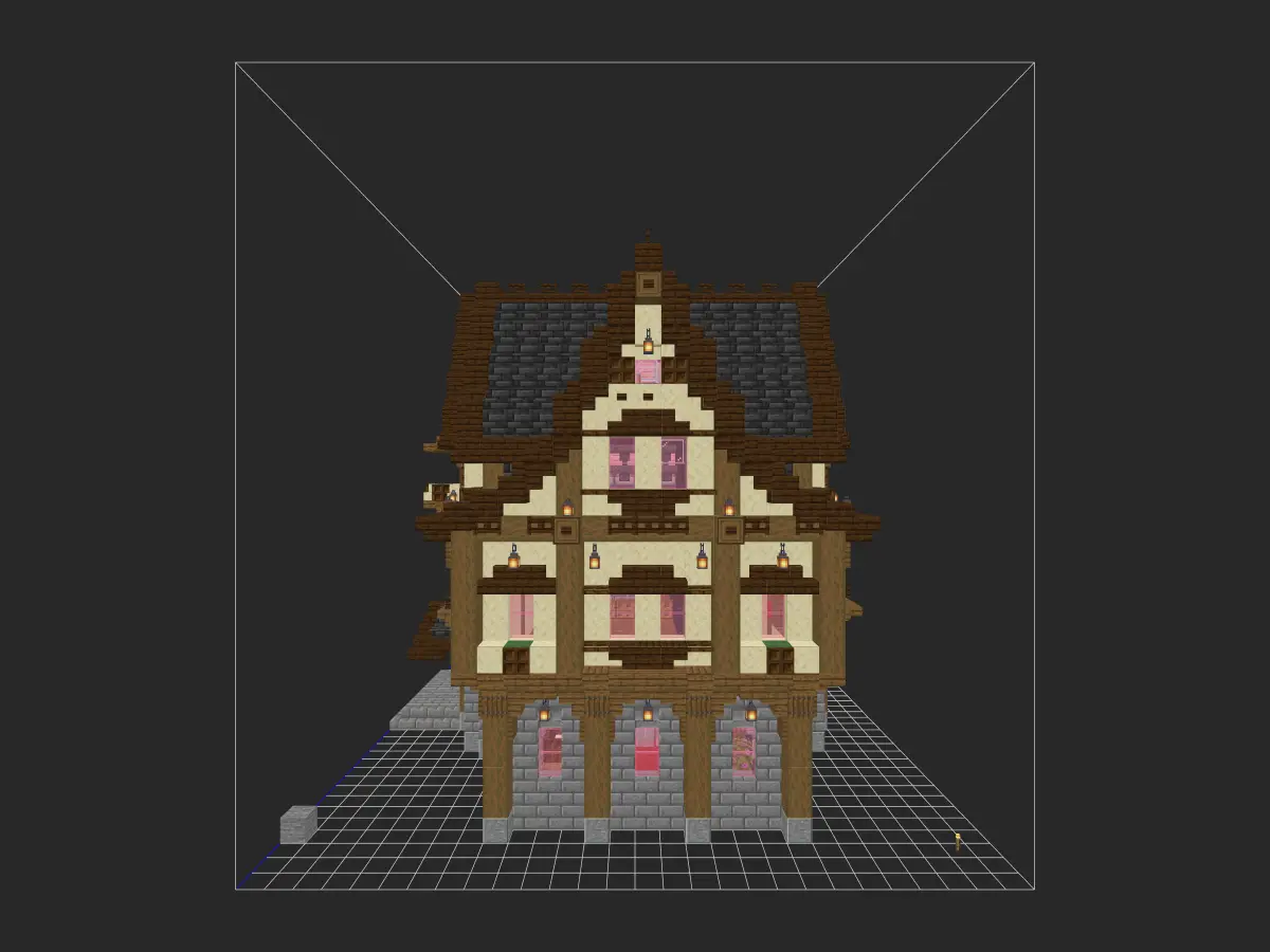 中世纪小屋-投影工坊